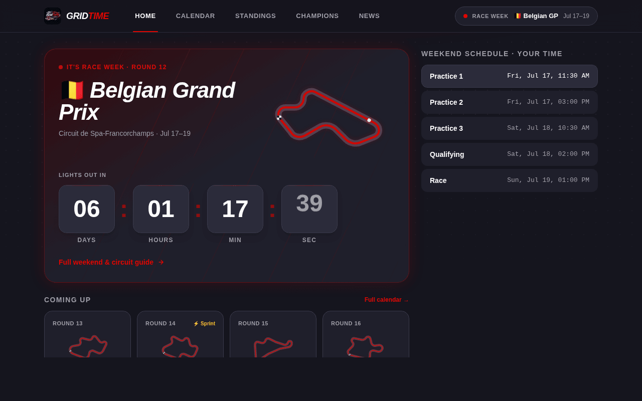 GridTime screenshot