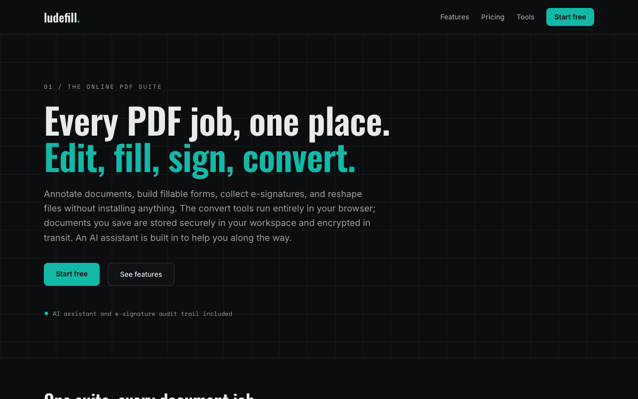 LudeFill screenshot